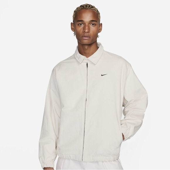 Nike Other - NIKE MEN LIFE HARRINGTON JACKET WHITE